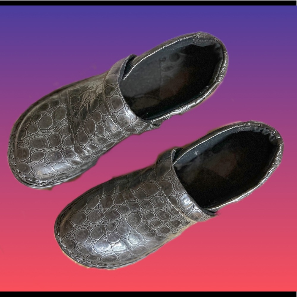 Snake Skin Pattern Slip On
